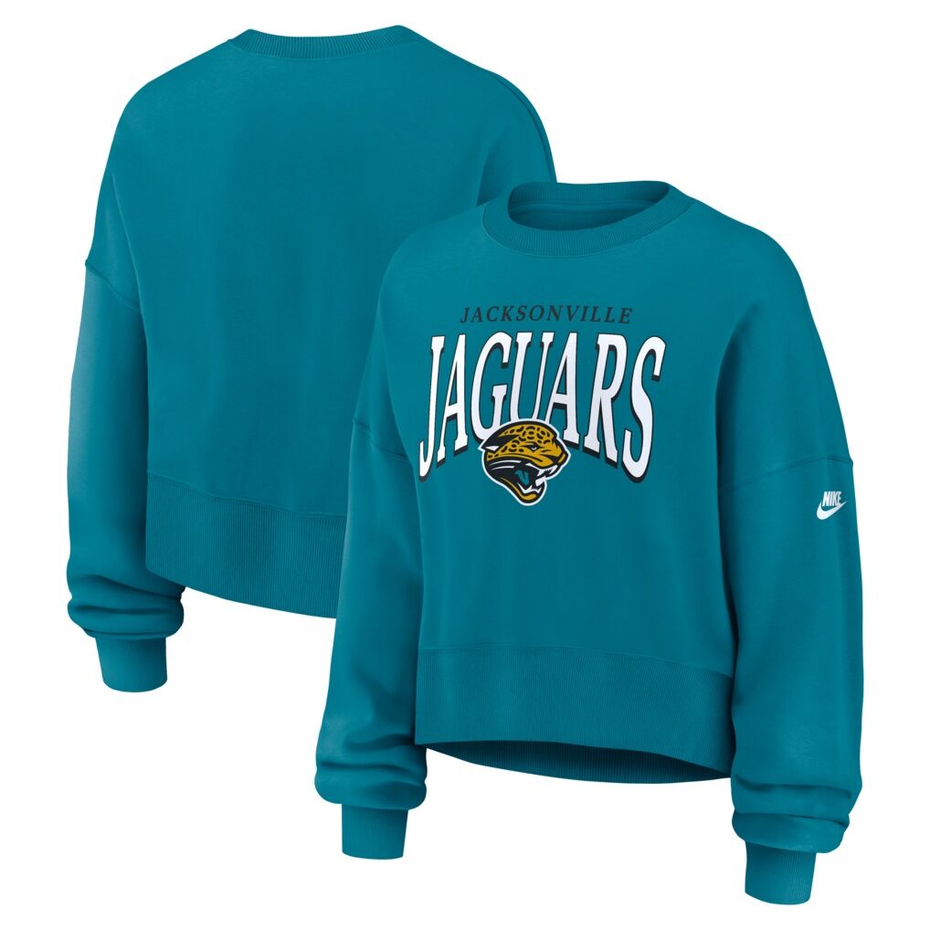 Jacksonville Jaguars Nike Women's Oversized Phoenix Fleece Sweatshirt