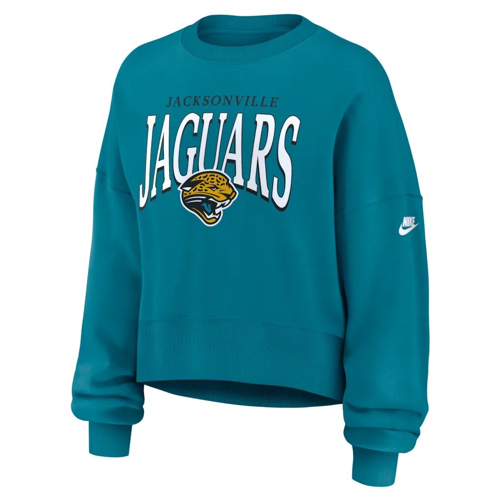 Jacksonville Jaguars Nike Women's Oversized Phoenix Fleece Sweatshirt