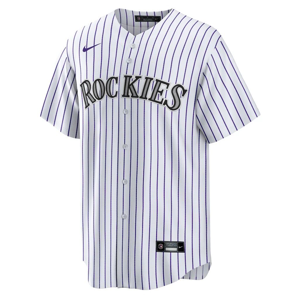 Tyler Freeman Colorado Rockies Nike Home Replica Jersey