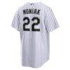 Mickey Moniak Colorado Rockies Nike Home Replica Jersey - White - Detail View