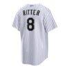 Ryan Ritter Colorado Rockies Nike Home Replica Jersey - White - Detail View