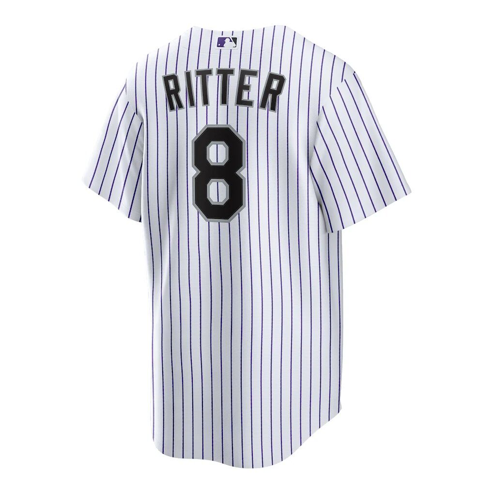Ryan Ritter Colorado Rockies Nike Home Replica Jersey