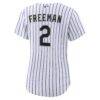 Tyler Freeman Colorado Rockies Nike Women's Home Replica Jersey - White - Detail View