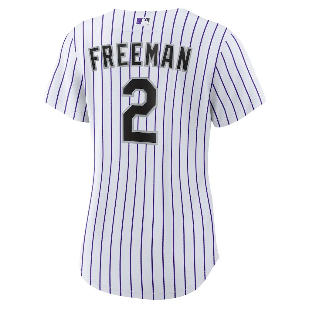 Tyler Freeman Colorado Rockies Nike Women's Home Replica Jersey