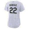 Mickey Moniak Colorado Rockies Nike Women's Home Replica Jersey - White - Detail View