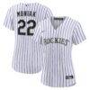 Mickey Moniak Colorado Rockies Nike Women's Home Replica Jersey - White - Front View
