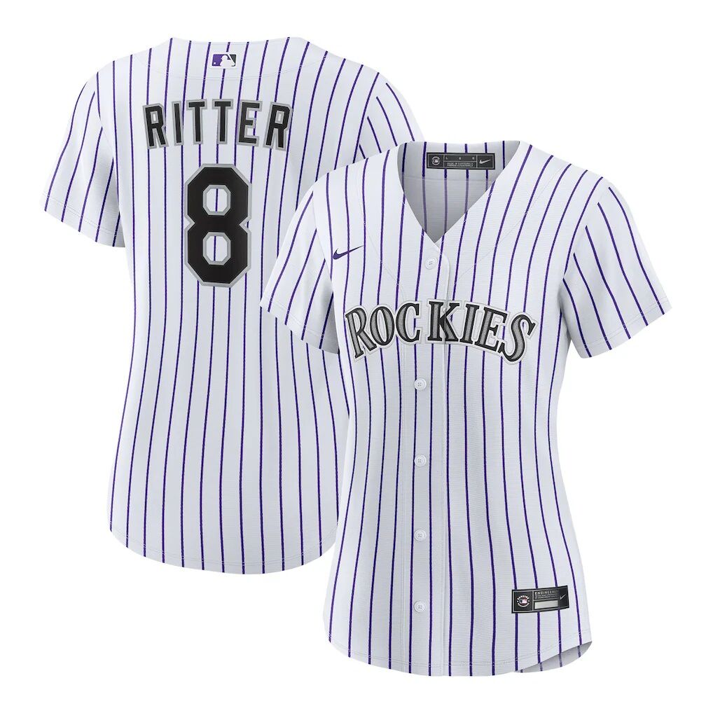 Ryan Ritter Colorado Rockies Nike Women's Home Replica Jersey