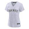Ryan Ritter Colorado Rockies Nike Women's Home Replica Jersey - White - Side View