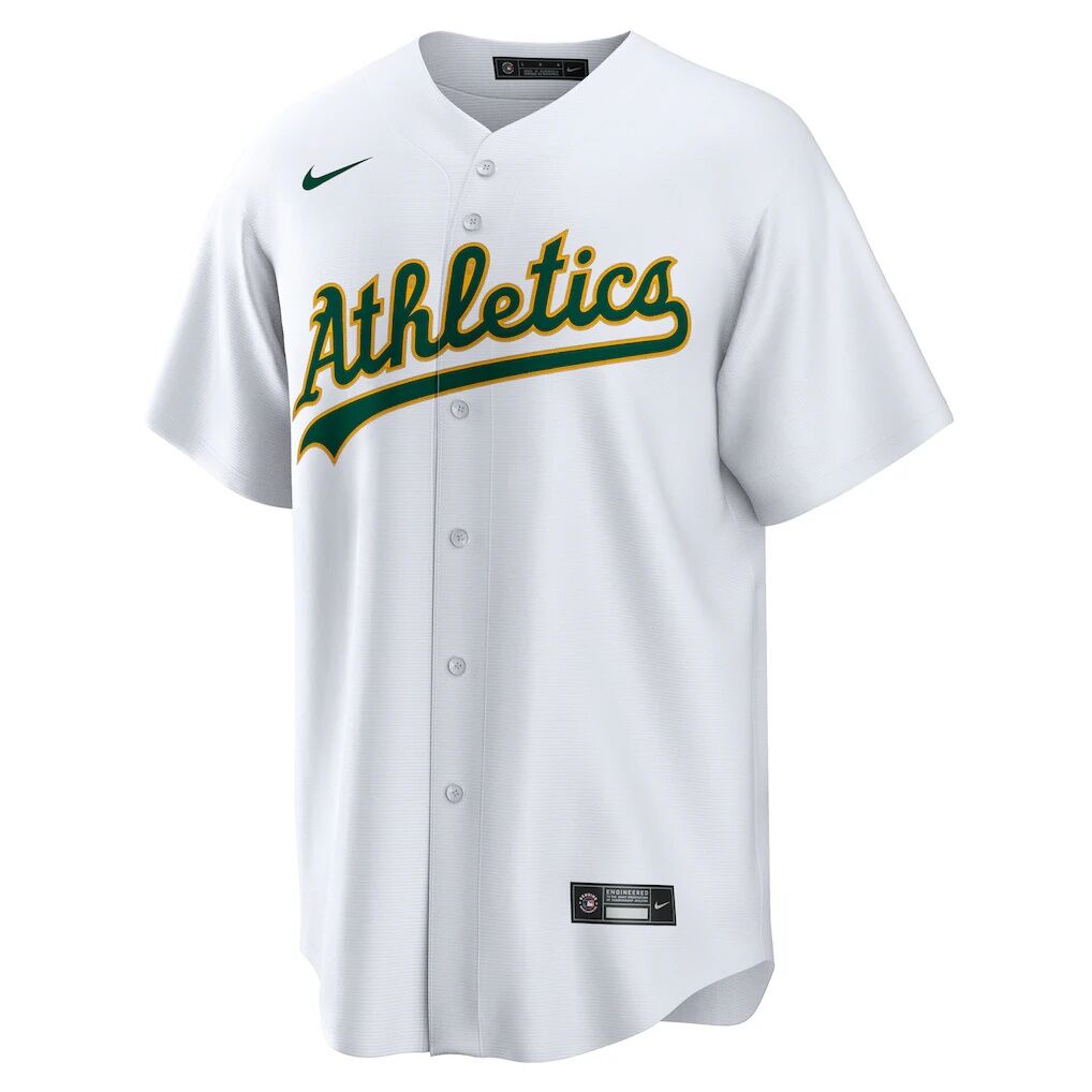 Denzel Clarke Athletics Nike Home Replica Jersey