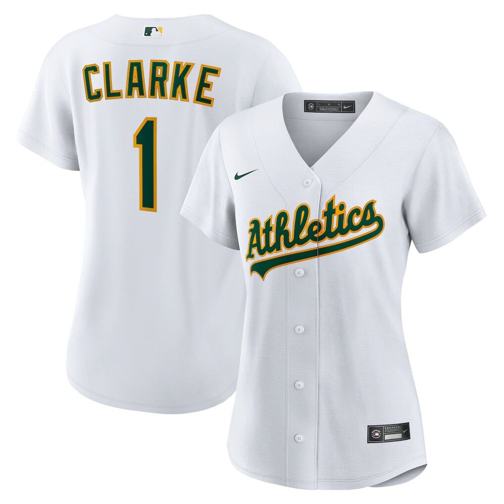 Denzel Clarke Athletics Nike Women's Home Replica Jersey