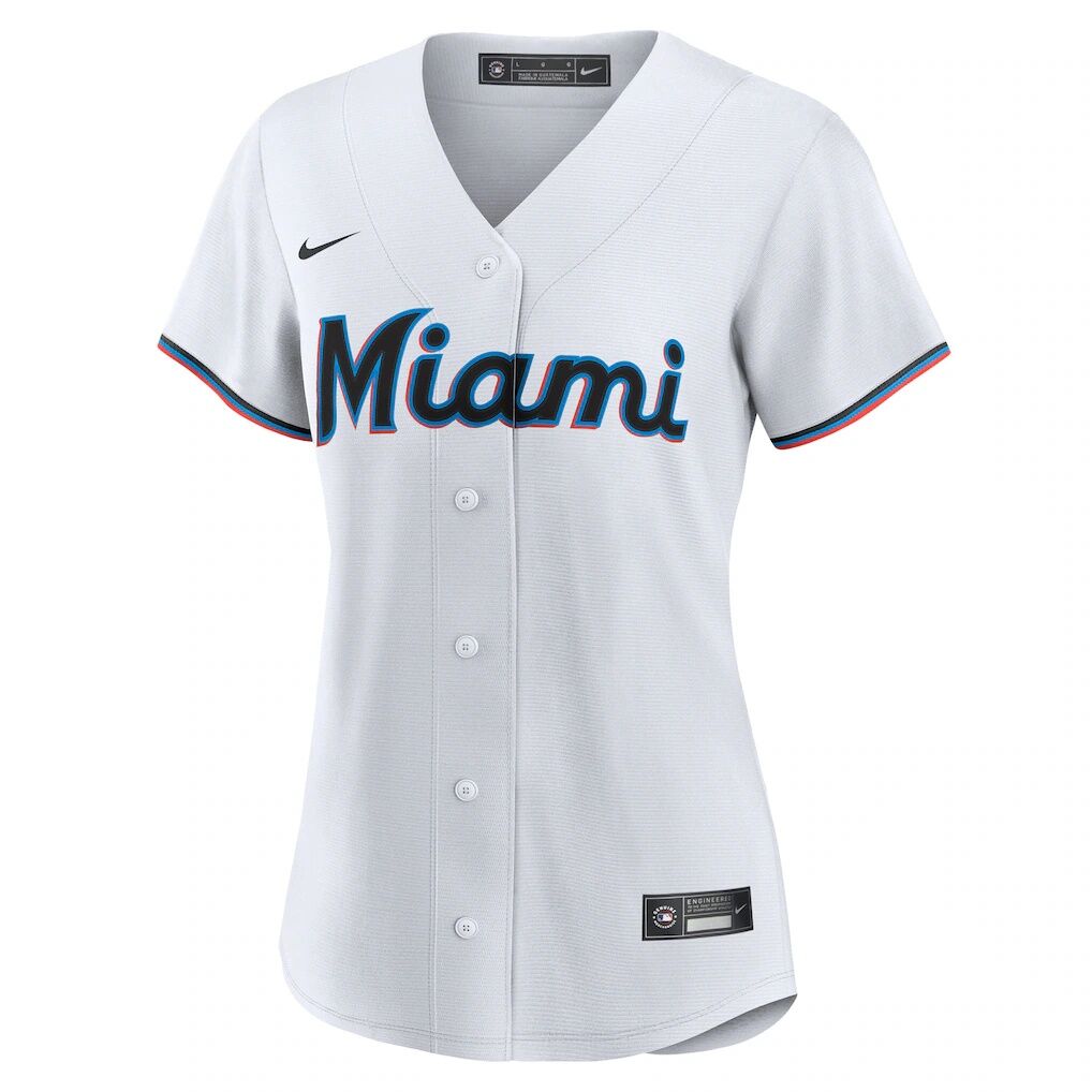 Liam Hicks Miami Marlins Nike Women's Home Replica Jersey