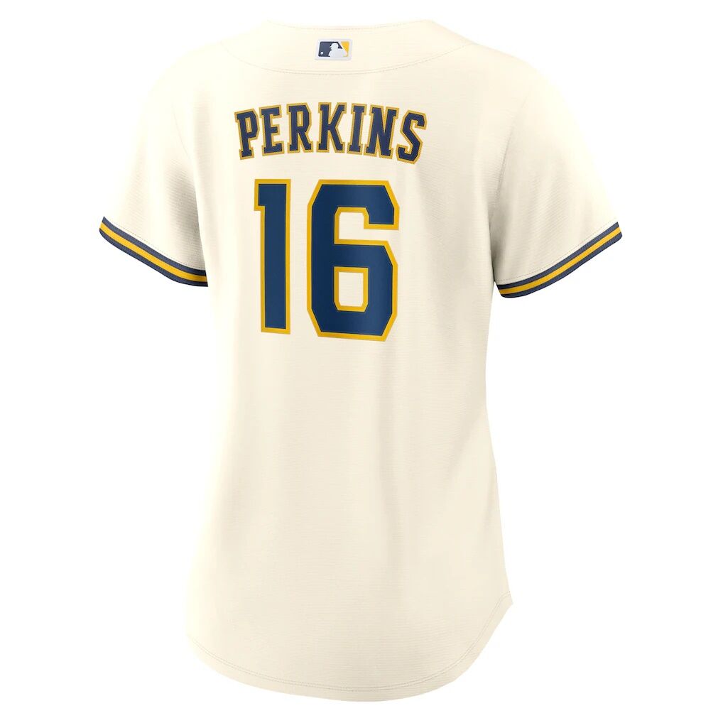Blake Perkins Milwaukee Brewers Nike Women's Home Replica Jersey