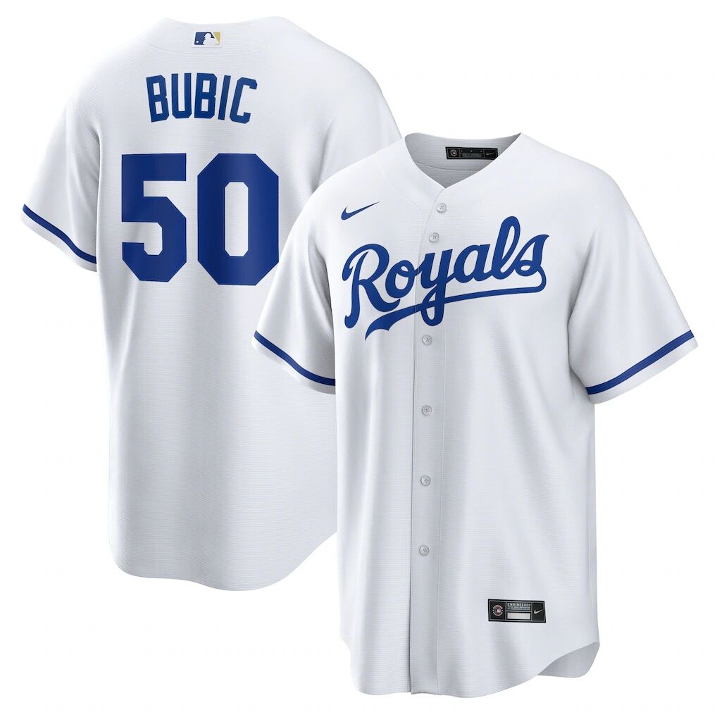 Kris Bubic Kansas City Royals Nike Home Replica Jersey
