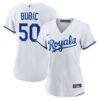 Kris Bubic Kansas City Royals Nike Women's Home Replica Jersey - White - Front View
