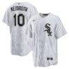 Chase Meidroth Chicago White Sox Nike Home Replica Jersey - White - Front View