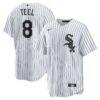 Kyle Teel Chicago White Sox Nike Home Replica Jersey - White - Front View