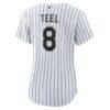 Kyle Teel Chicago White Sox Nike Women's Home Replica Jersey - White - Detail View