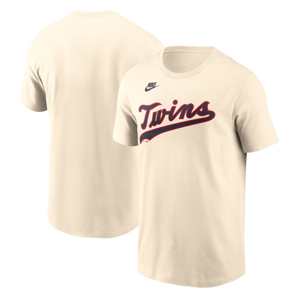 Minnesota Twins Nike 2026 Field of Dreams Wordmark T-Shirt