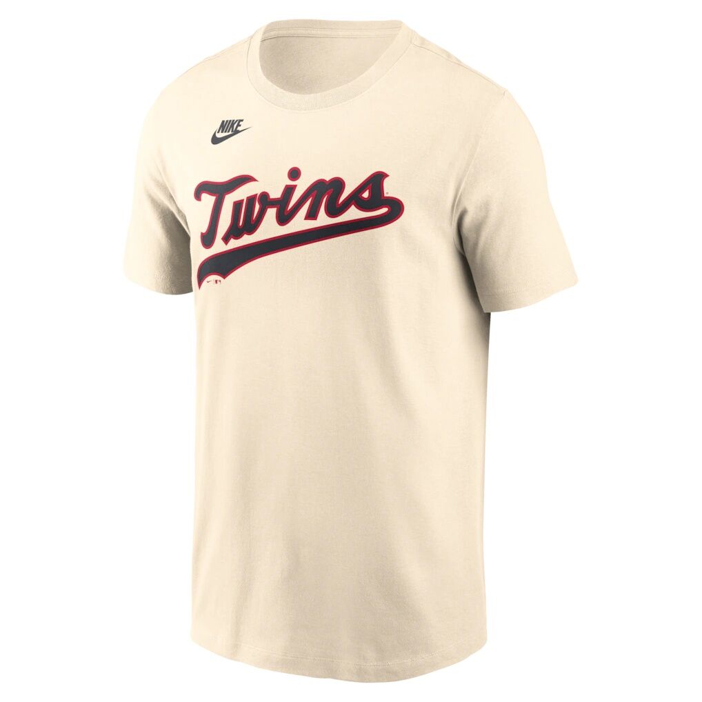 Minnesota Twins Nike 2026 Field of Dreams Wordmark T-Shirt