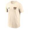 Minnesota Twins Nike 2026 Field of Dreams Two Hit T-Shirt - Cream - Side View