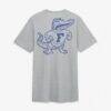 Florida Gators Nike Arch Wordmark Legacy Tri-Blend T-Shirt - - Side View