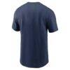 Detroit Tigers Nike Alternate Logo 2-Hit T-Shirt - Navy - Detail View