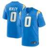 Daiyan Henley Los Angeles Chargers Nike Team Game Jersey - - Front View