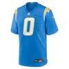 Daiyan Henley Los Angeles Chargers Nike Team Game Jersey - - Side View