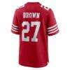 Ji'Ayir Brown San Francisco 49ers Nike Team Game Jersey - - Detail View