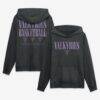Golden State Valkyries Fashion7 Relaxed Washed Hoodie - Black - Front View