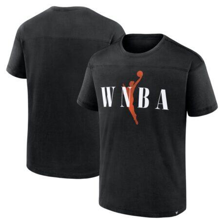 WNBA Fashion7 Relaxed T-Shirt - Black - Front View