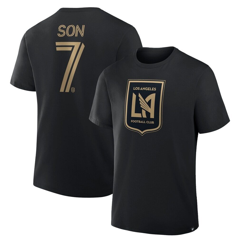 Son Heung-Min LAFC Fashion7 Name & Number T-Shirt