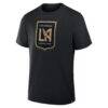 Son Heung-Min LAFC Fashion7 Name & Number T-Shirt - Black - Side View