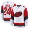 Seth Jarvis Carolina Hurricanes Fashion7 Away Premium Jersey - White - Front View