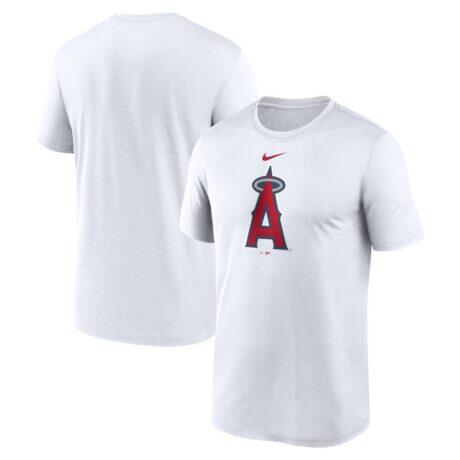 Los Angeles Angels Nike New Legend Dri-FIT T-Shirt - White - Front View
