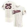 Byron Buxton Minnesota Twins Nike 2026 Field of Dreams Authentic Jersey - Cream - Front View