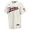 Byron Buxton Minnesota Twins Nike 2026 Field of Dreams Stadium Jersey - Cream - Side View