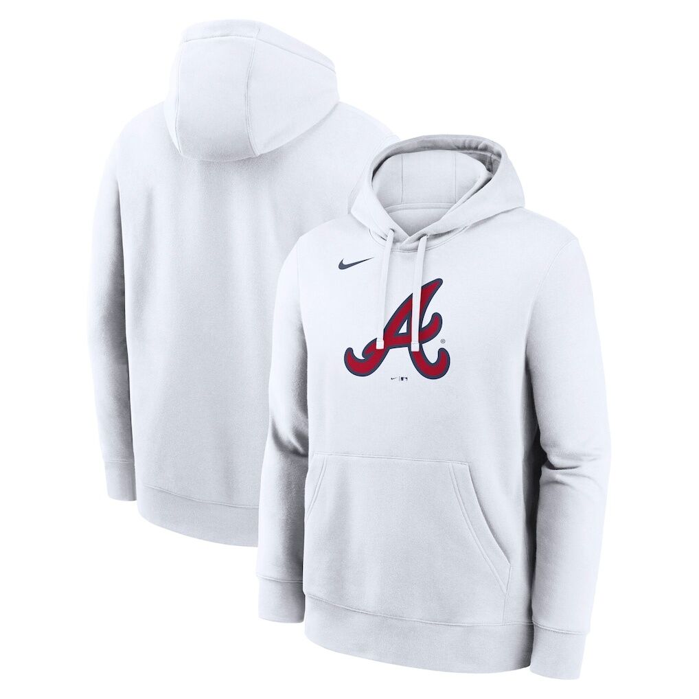 Atlanta Braves Nike Logo Club Hoodie