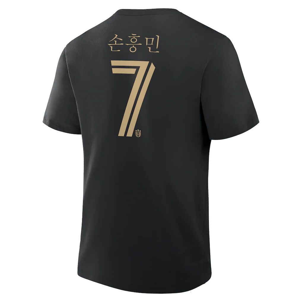 Son Heung-Min LAFC Fashion7 Hangul Name & Number T-Shirt