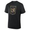 Son Heung-Min LAFC Fashion7 Hangul Name & Number T-Shirt - Black - Side View