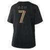 Son Heung-Min LAFC Fashion7 Women's Hangul Name & Number T-Shirt - Black - Detail View