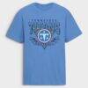 Tennessee Titans Fashion7 Old Fashion Rushing Legacy Cotton T-Shirt - Blue - Front View