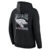 Jacksonville Jaguars Fashion7 Nightfall Long Sleeve Fleece Hoodie - Black - Detail View