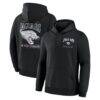 Jacksonville Jaguars Fashion7 Nightfall Long Sleeve Fleece Hoodie - Black - Front View