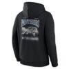 Carolina Panthers Fashion7 Nightfall Long Sleeve Fleece Hoodie - Black - Detail View