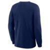 Atlanta Braves Fanatics Lock-Up Legacy Long Sleeve T-Shirt - Navy - Side View
