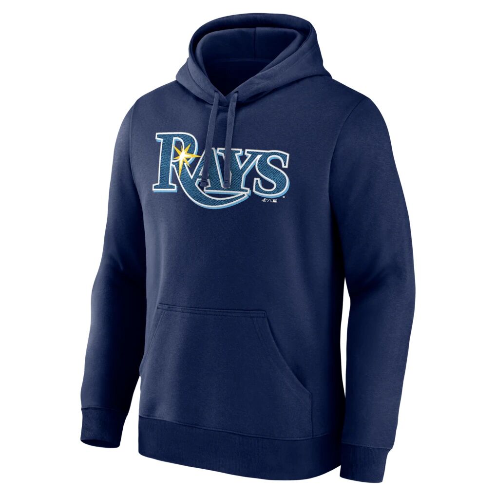 Tampa Bay Rays Logo Athletic Wordmark Hoodie