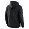 Colorado Rockies Logo Athletic Wordmark Hoodie - Black - Detail View