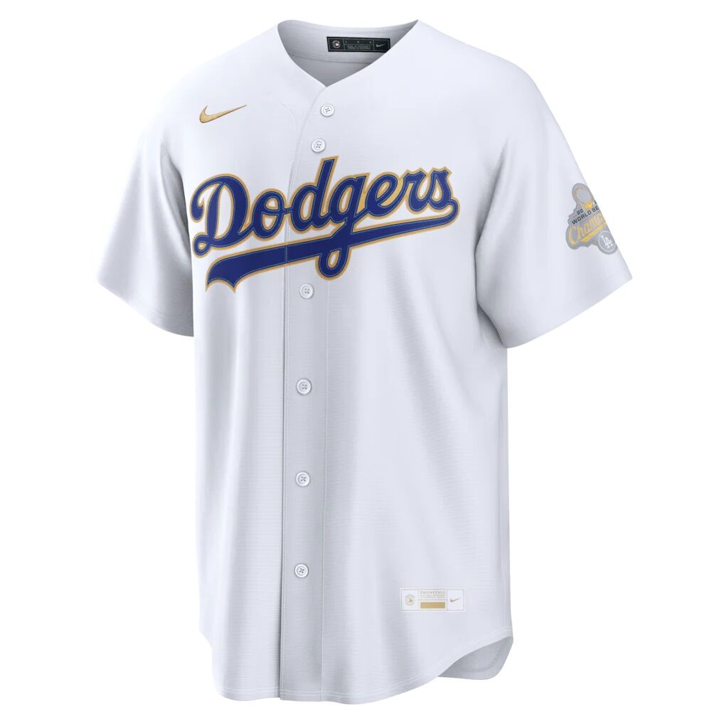 Los Angeles Dodgers Nike 2026 Gold Collection Stadium Jersey