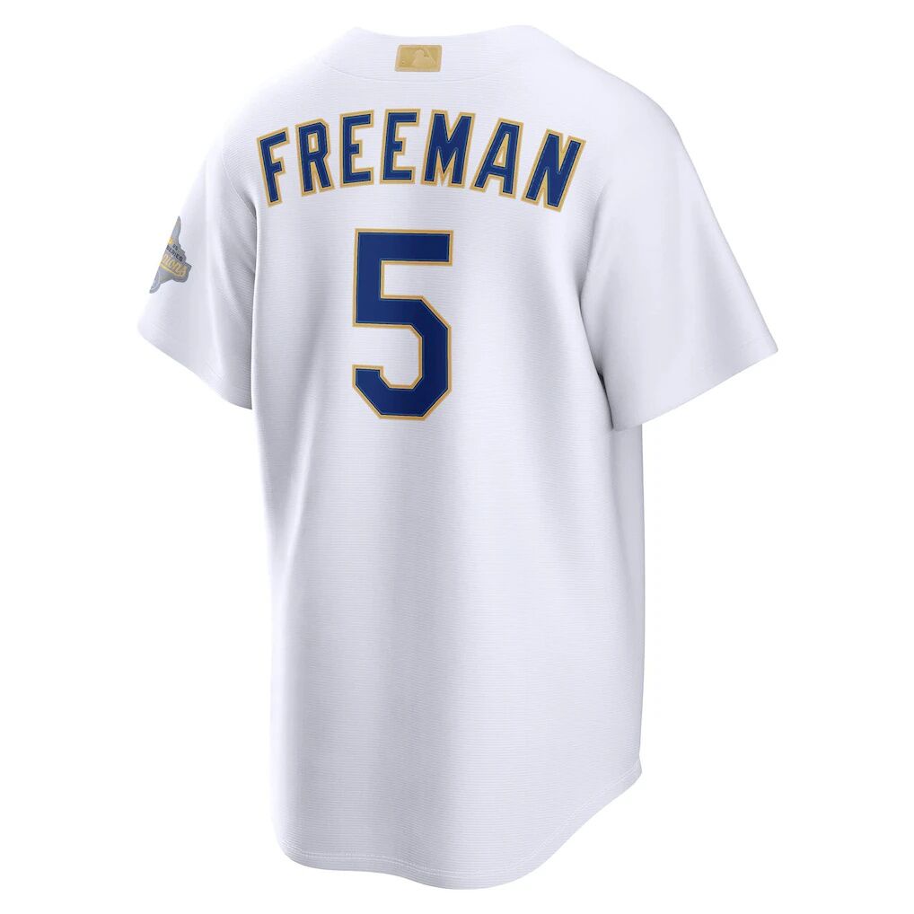 Freddie Freeman Los Angeles Dodgers Nike 2026 Gold Collection Stadium Jersey